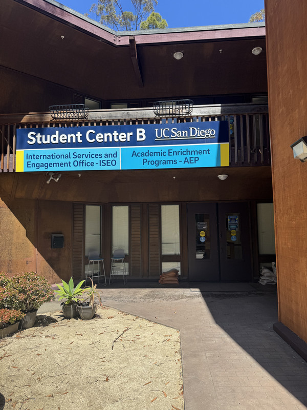 Front Entrance Facing Gilman Drive
