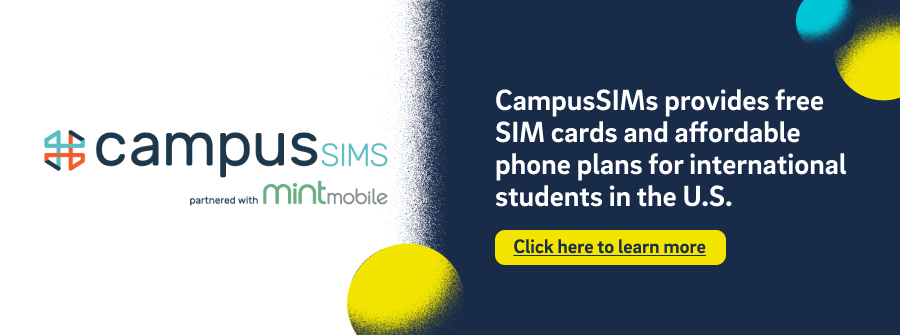 3 of 5, Campus SIM cards